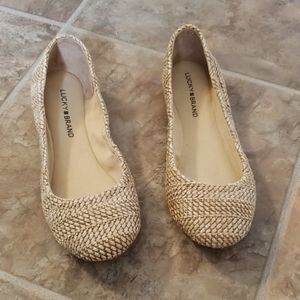 Lucky Brand Woven Flats - Emmie